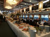 Das festliche Buffet ist angerichtet...