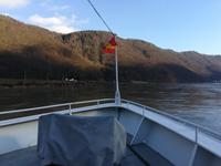 Durchs schöne Donautal bei schönem Wetter.