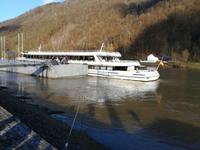 Anlegestelle bei Engelhartszell ist erreicht.