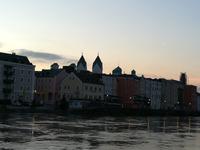 Abendstimmung über Passau.