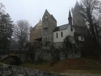 Schloß Egg im Tal des Mettenbachs aus dem 11.Jh.