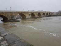 Steinerne Brücke über die Donau in Regensburg