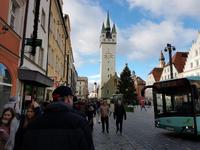 auf dem Theresienplatz in Straubing