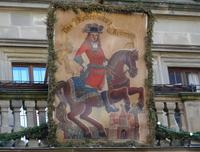 Rothenburg o.T. Reiterlein-Fahne