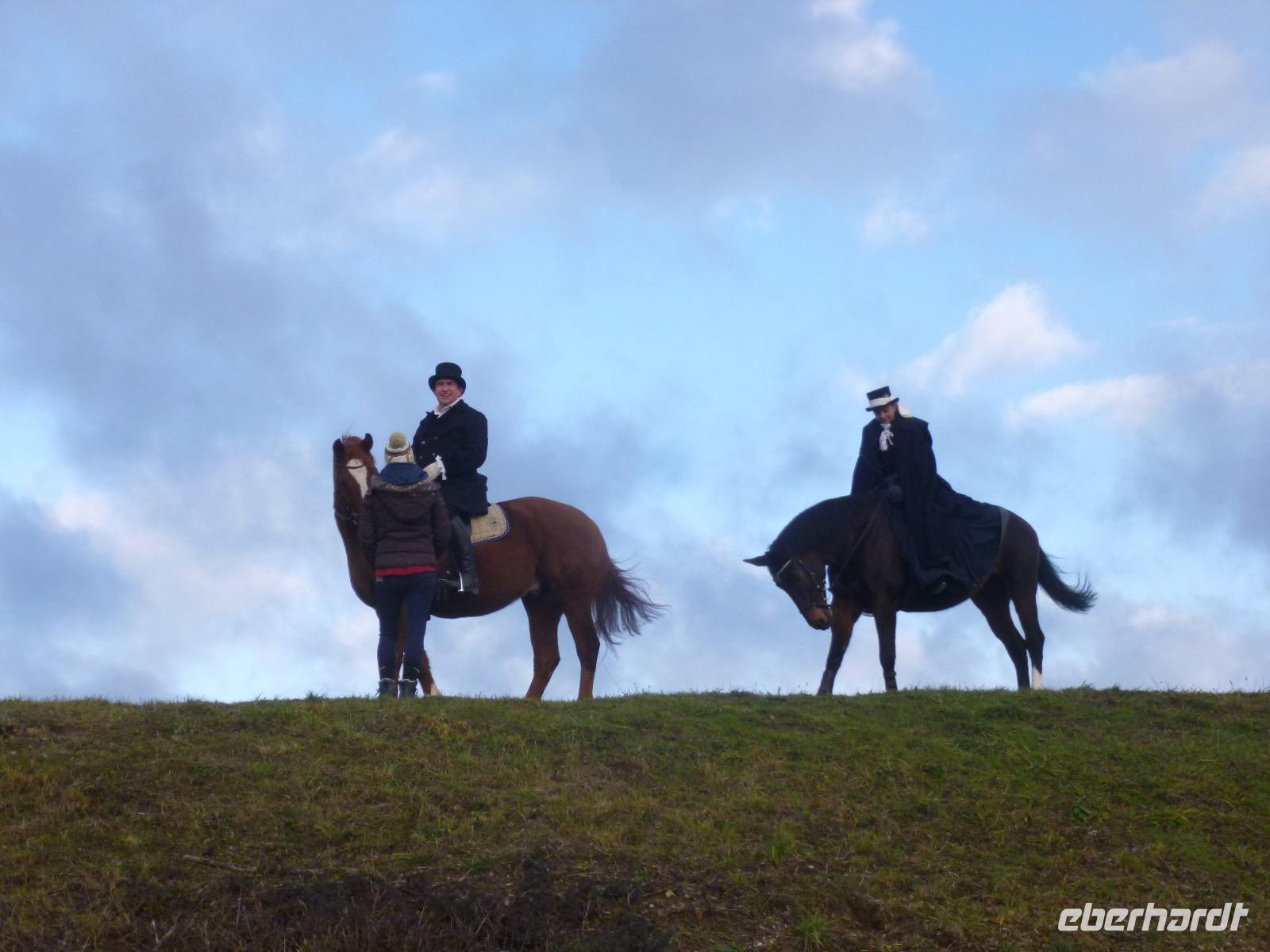 Walhallaritt Ludwig I und Gemahlin