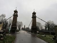 Hängebrücke über die Argen