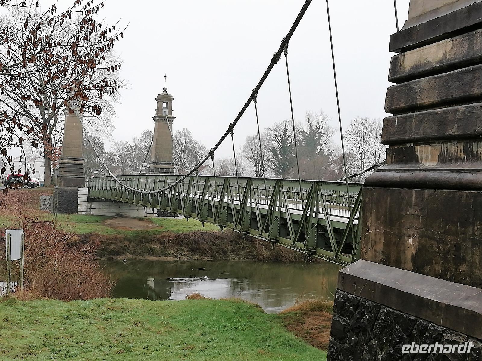 Hängebrücke über die Argen
