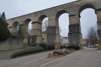 Jouy-aux-Arches, römischer Aquädukt 