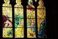 Metz, Kathedrale, Glasfenster von Marc Chagall
