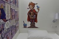 Saarbrücken, Hotel am Triller, Zimmerbeispiel, Dekoration von Bernd Kissel