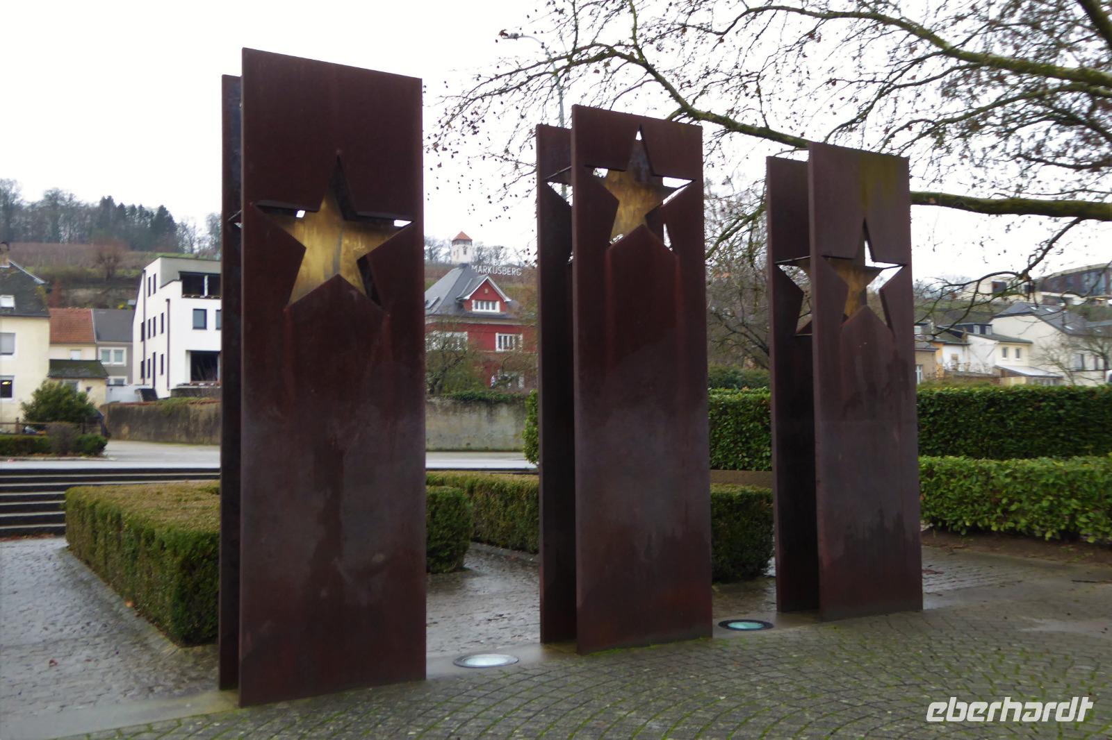 Schengen, Denkmal zum Schengener Abkommen 1985