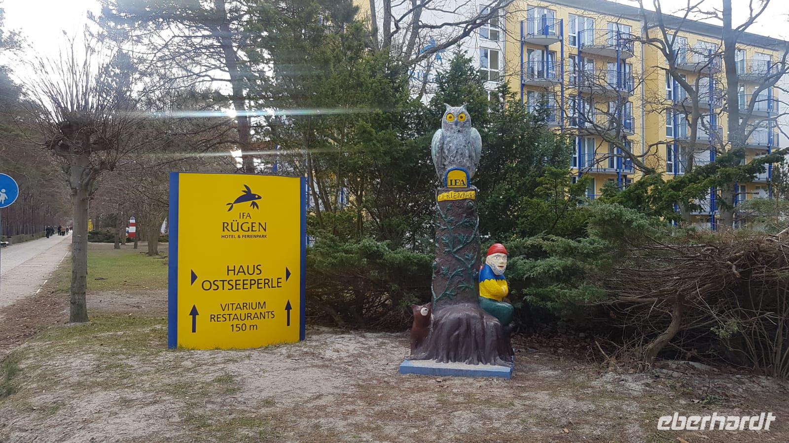 Blick auf Haus Ostseeperle IFA