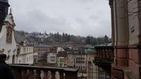 Blick von den Römischen Bädern auf Baden-Baden