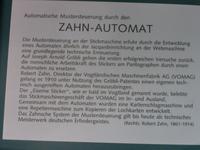 Erläuterung zu einer der Maschinen.