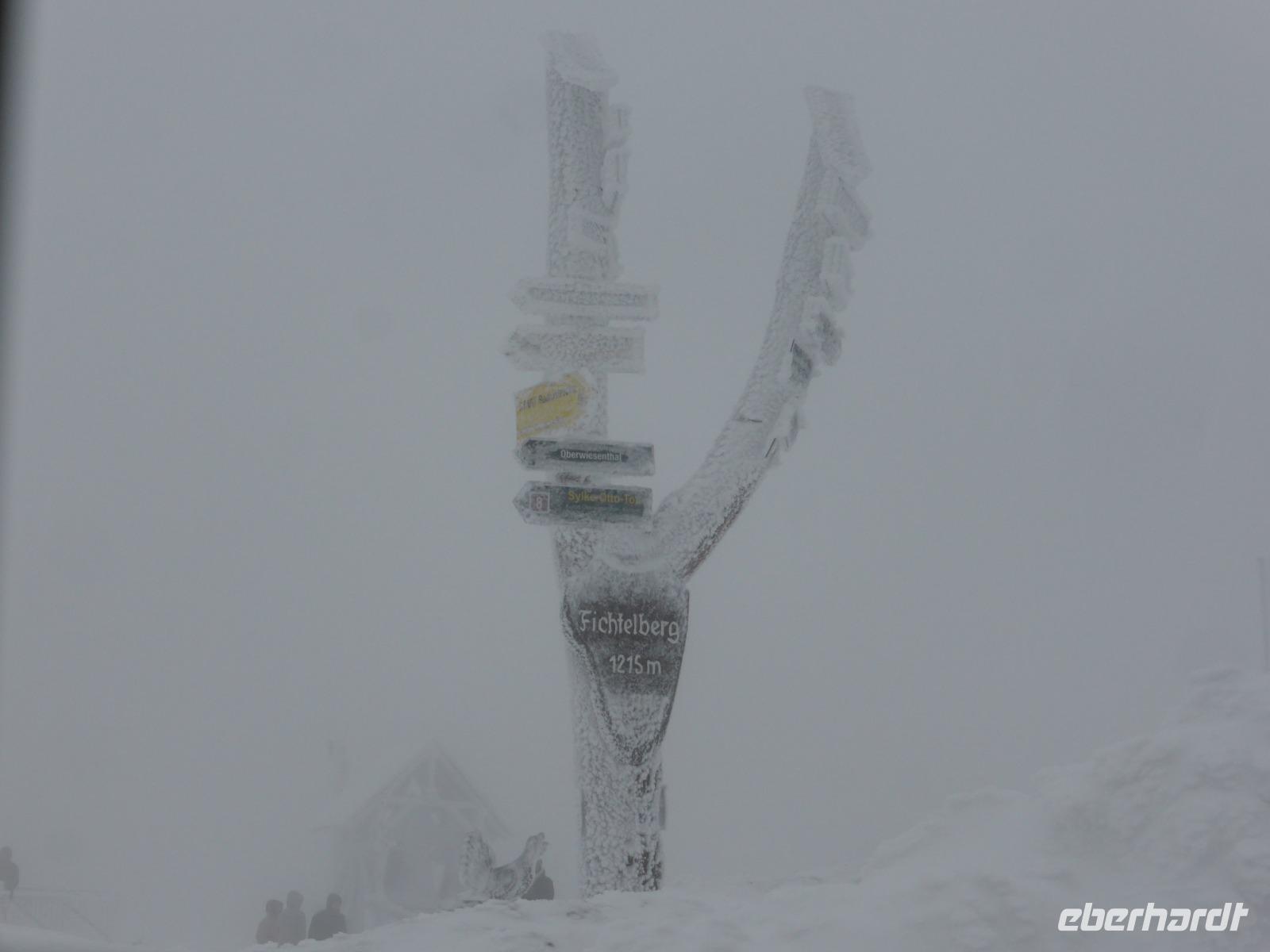 Aussichten auf dem Fichtelberg.