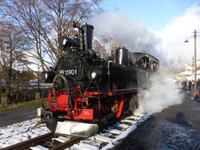 Dampflokomotive im wahrsten Sinne des Wortes.