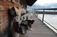 Eine urige Sitzgelegenheit