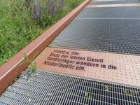 Zeitsteg an der Slawenburg Raddusch