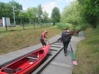 Bootsrolle bei Lübbenau