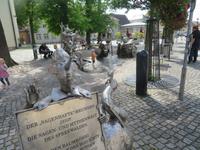 Sagenbrunnen in Lübbenau