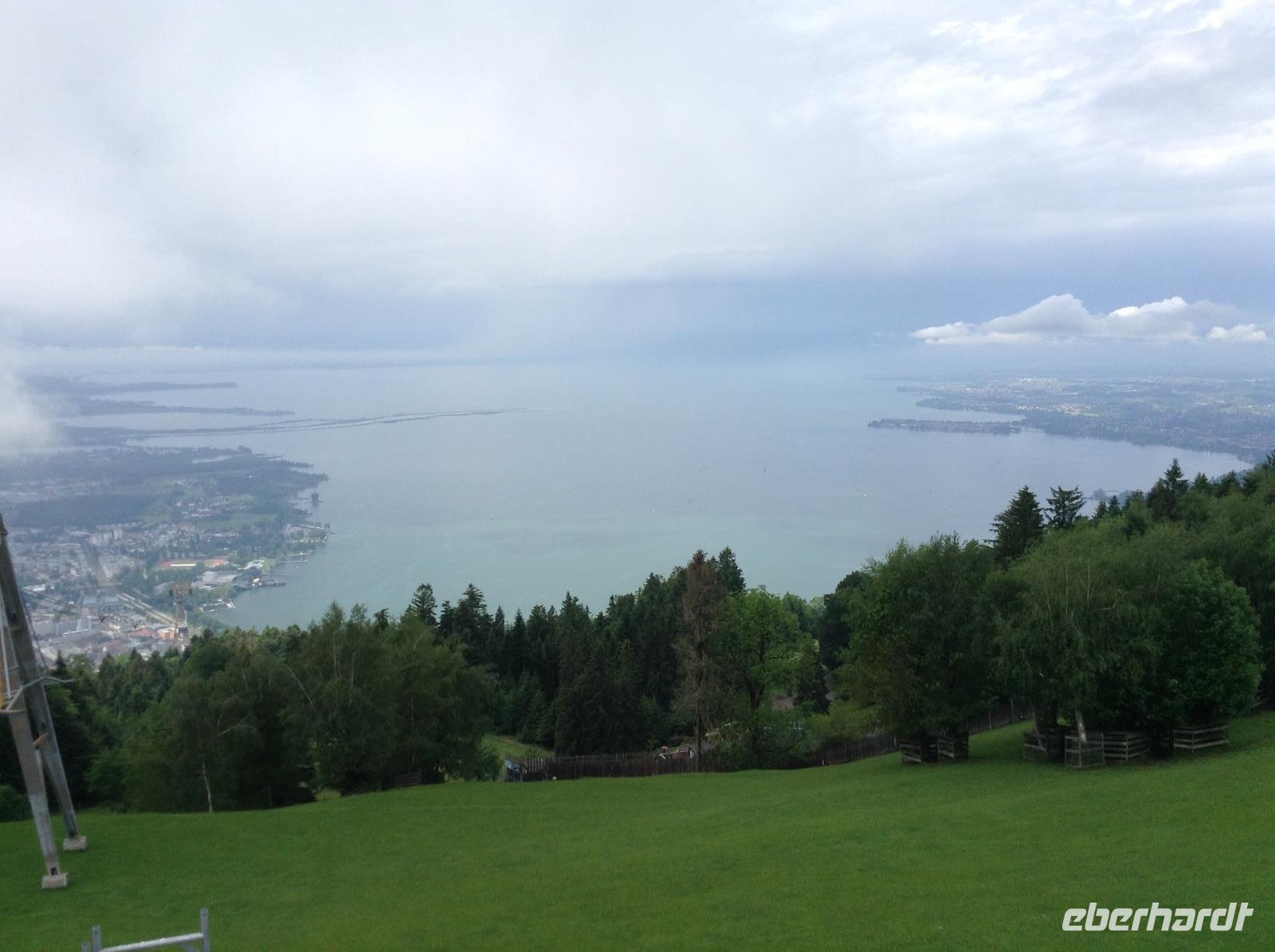 vom Pfänder aus gesehen