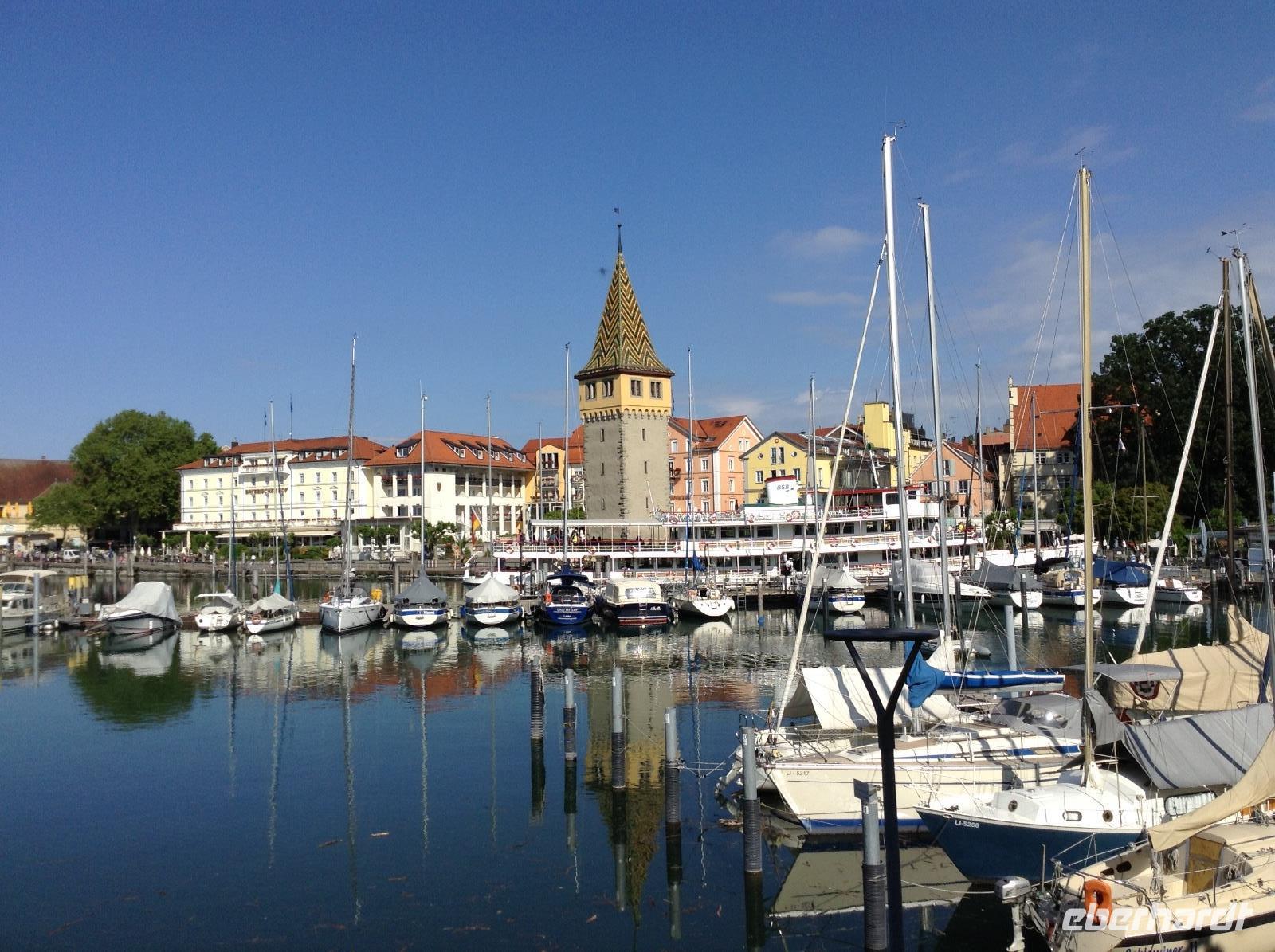 der Hafen von Lindau