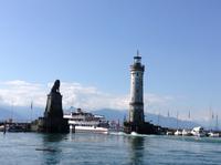 Lindau's Hafenausfahrt