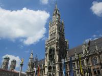 Frauenkirche und Neues Rathaus