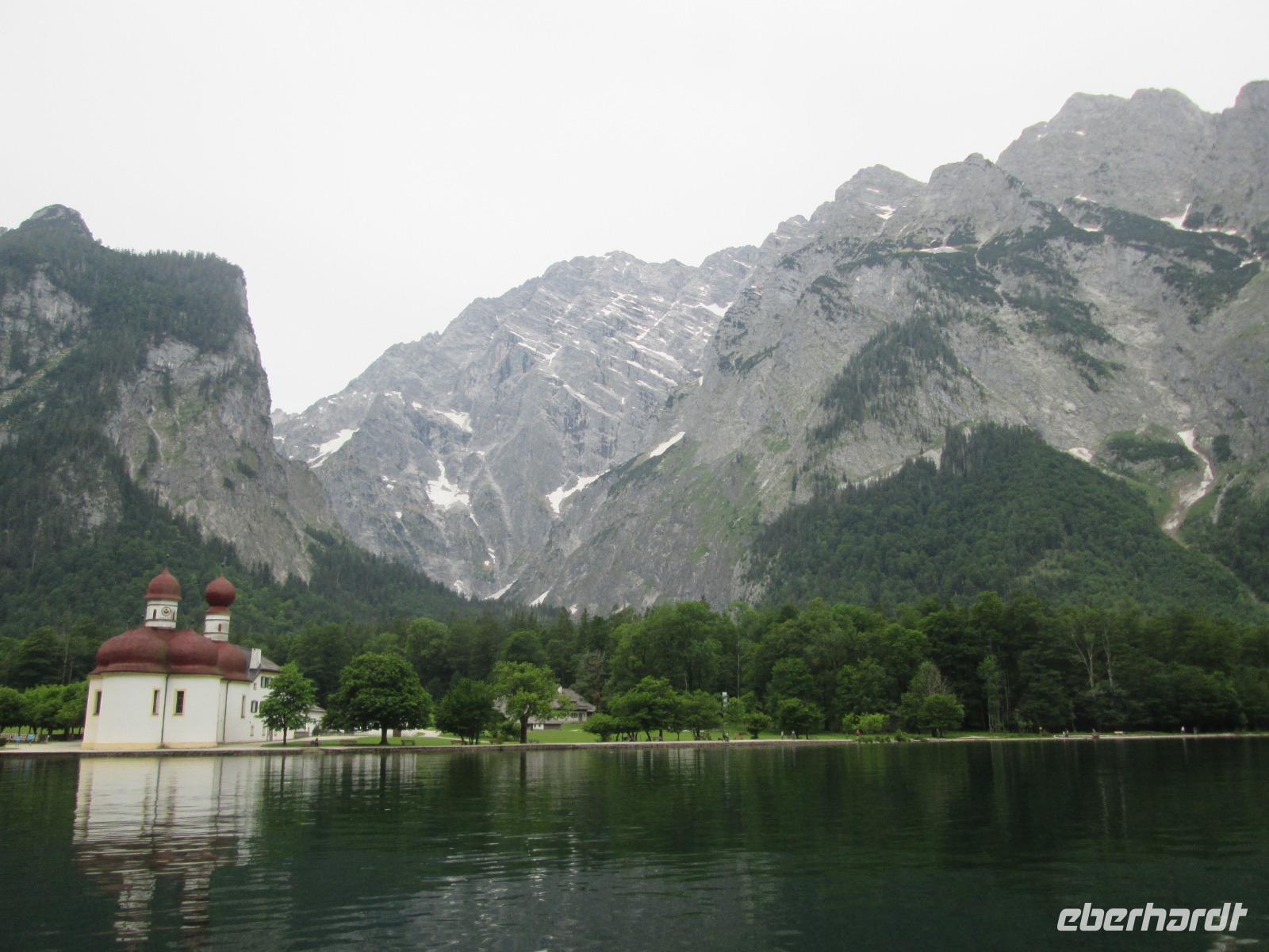 St.Bartholomä mit Watzmann Ostwand