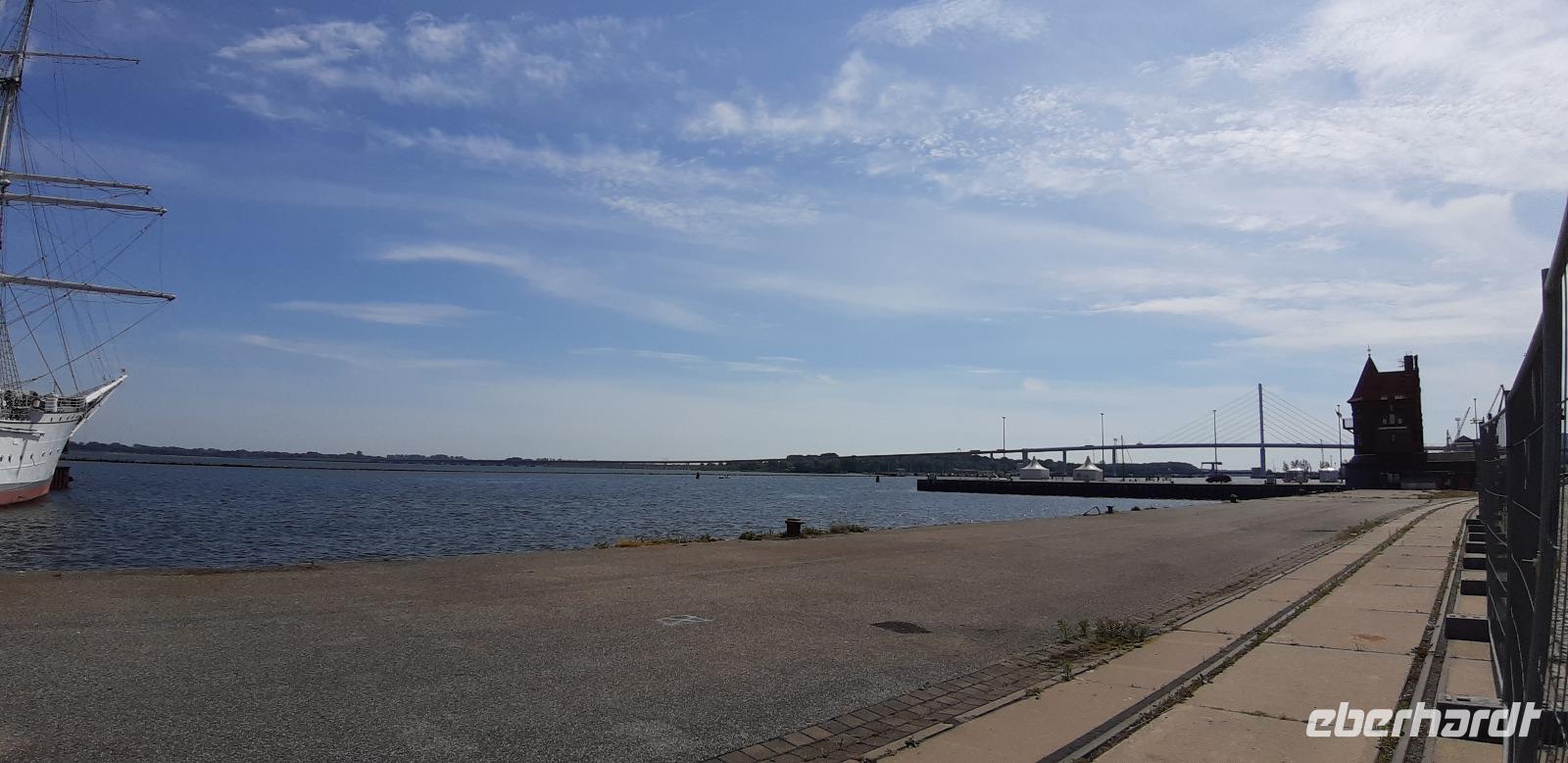 Alter Rügendamm und Neue Rügenbrücke