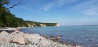 Steinstrand Vitt mit Blick auf das Kap Arkona
