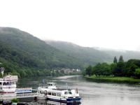 die Mosel bei Bernkastel- Kues
