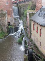 DSCN4775  Wasserfall mit ehem.Mühlen