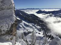 Wandern über dem Wolkenmeer...