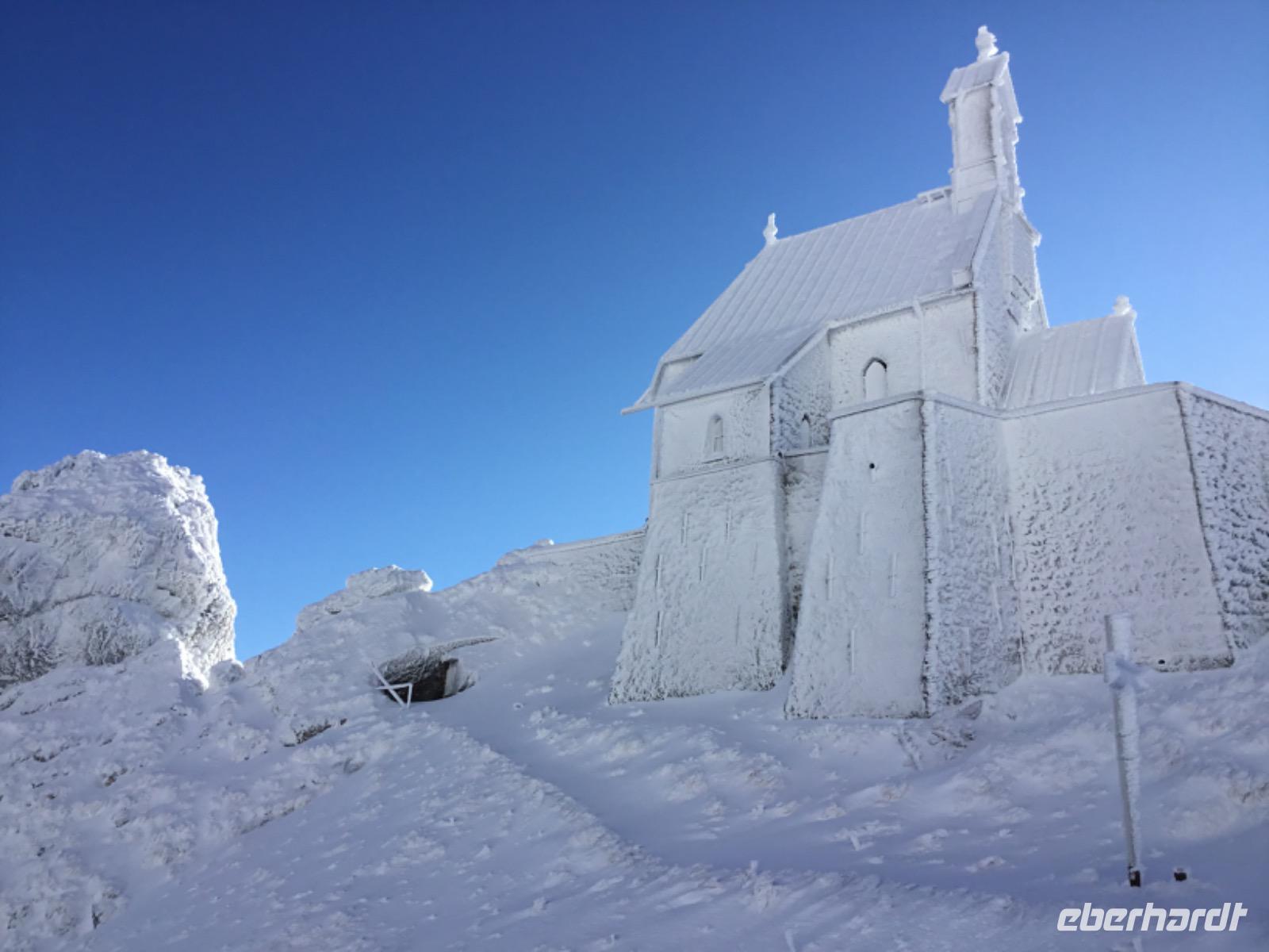 Zuckerguss aus Schnee