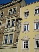 Straubing: Hausfassade