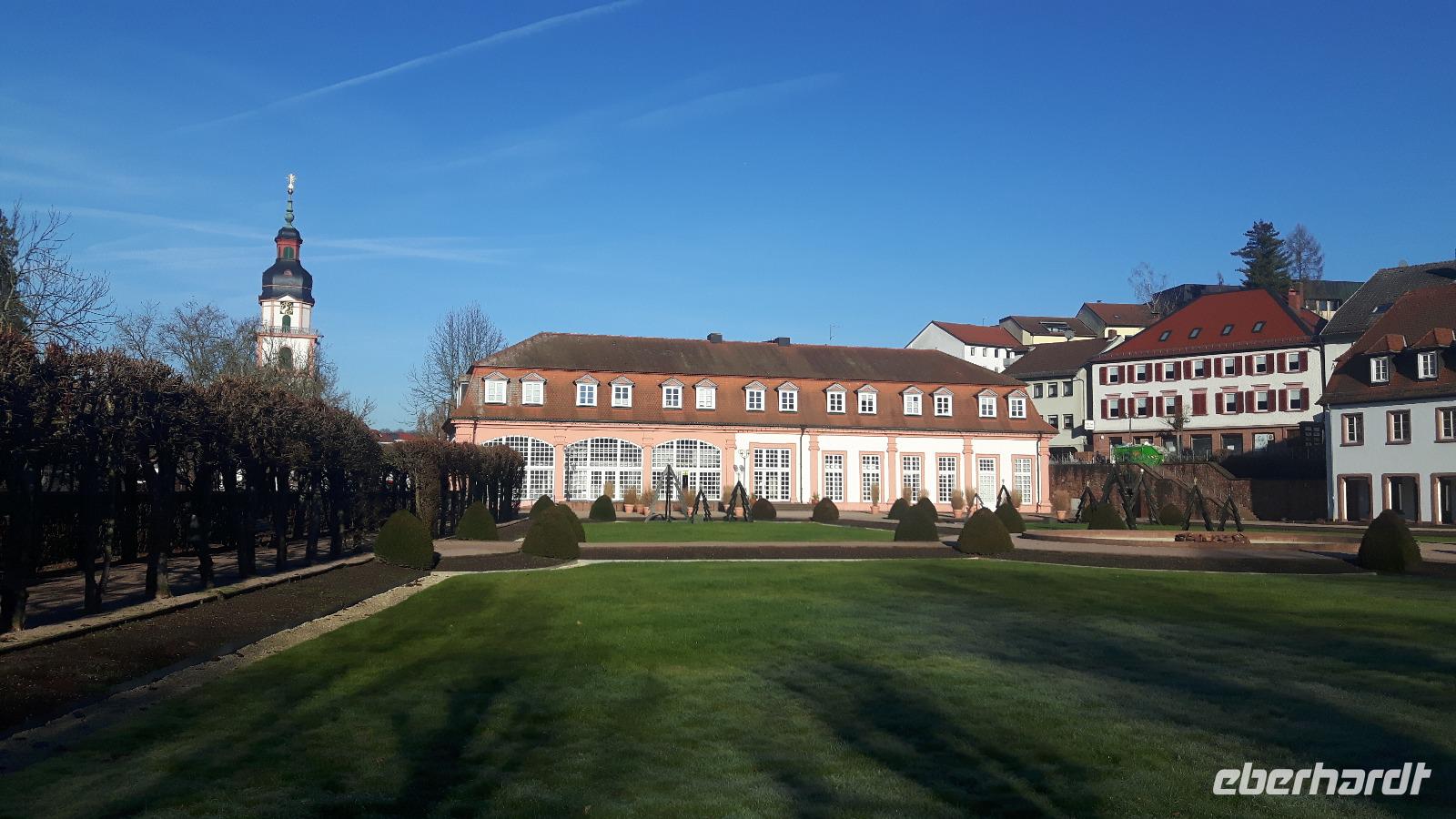Erbach (Odenwald) - Lustgarten und Orangerie
