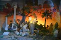 Krippe aus Isarsteinen