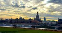Abendstimmung über Dresden