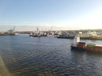Blick vom Plaza der Elbphilharmonie Hamburg