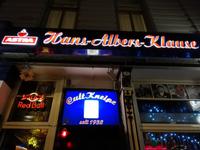Einkehr bei der Kiez-tour - Hans Albers Klause Hamburg