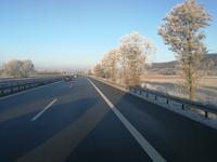 4 Tag frostige Kälte auf dem Weg nach Regensburg