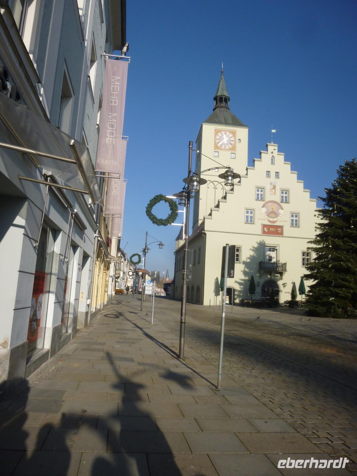 Deggendorf_Markt mit Rathaus