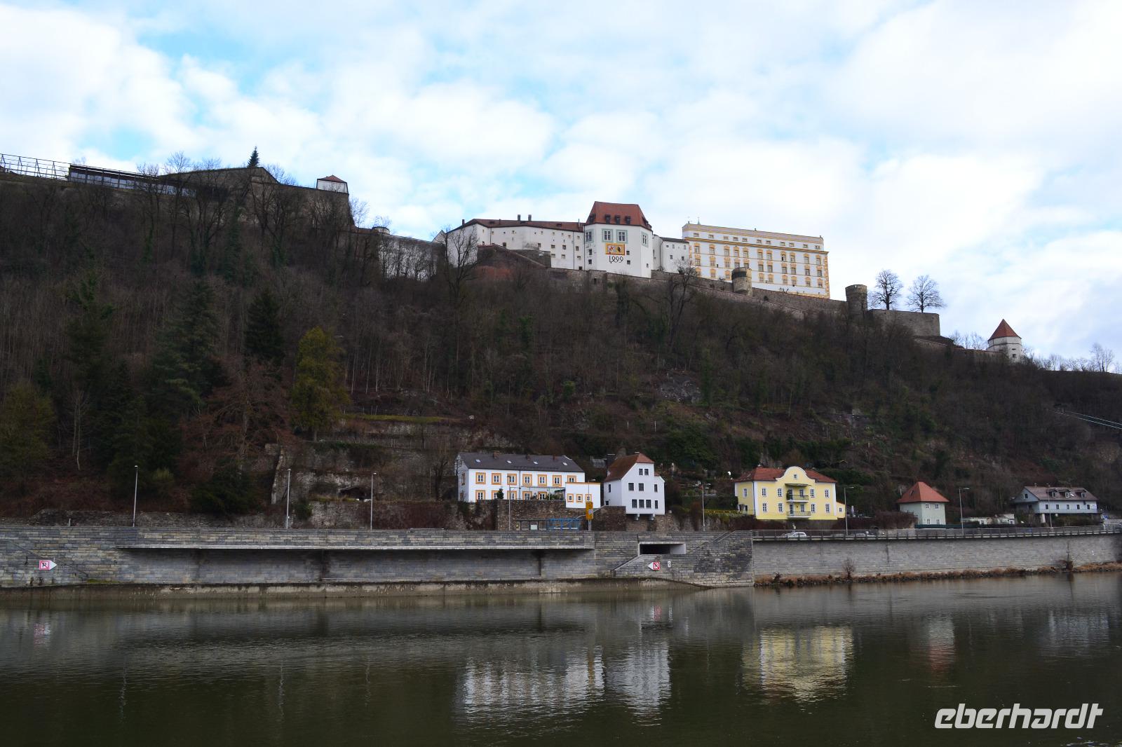 Stadtführung in Passau - Blick zur Veste Oberhaus