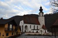 Galaschifffahrt auf der Donau - Pfarrkirche Engelhartszell