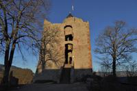 Auf der Burgruine Saarburg 