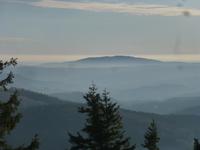 Großer Inselberg Blick in den Thüringer Wald