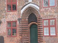  gotisches Backsteinportal