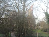  Mühle im nebligen Bremen