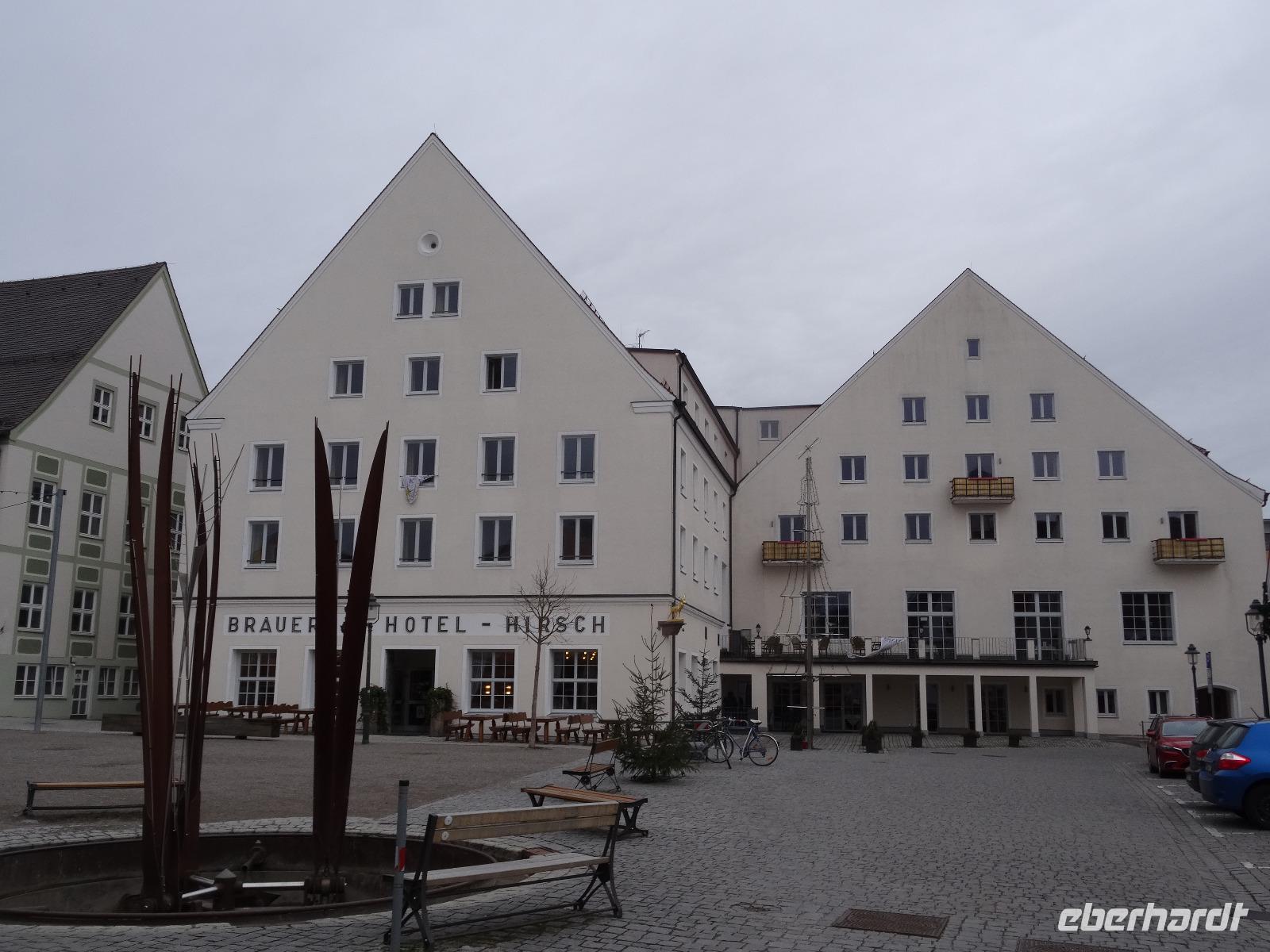 3. Ottobeuren Markt mit Brunnen